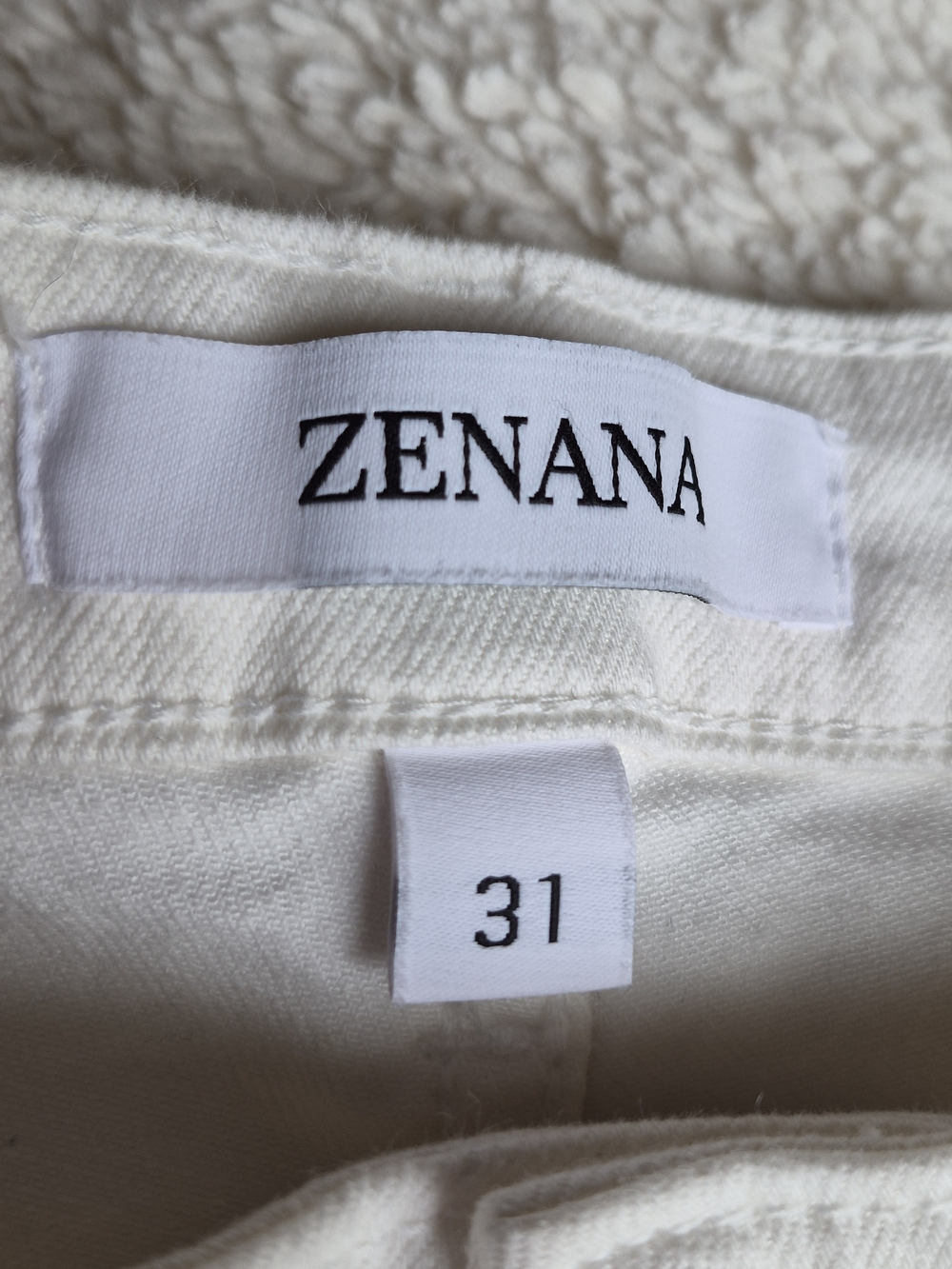 Zenana Outfitters White Wide Leg Jeans - Picture 3 of 11